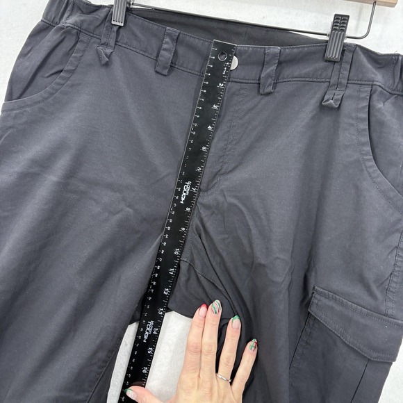 Duluth Flex Dry on the Fly Convertible Bootcut Pants Womens 18 Black Stretch - Picture 8 of 14